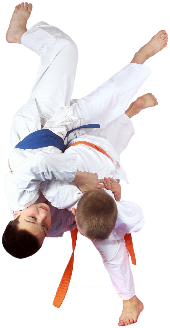 Judo Throw Technique Practice PNG Image