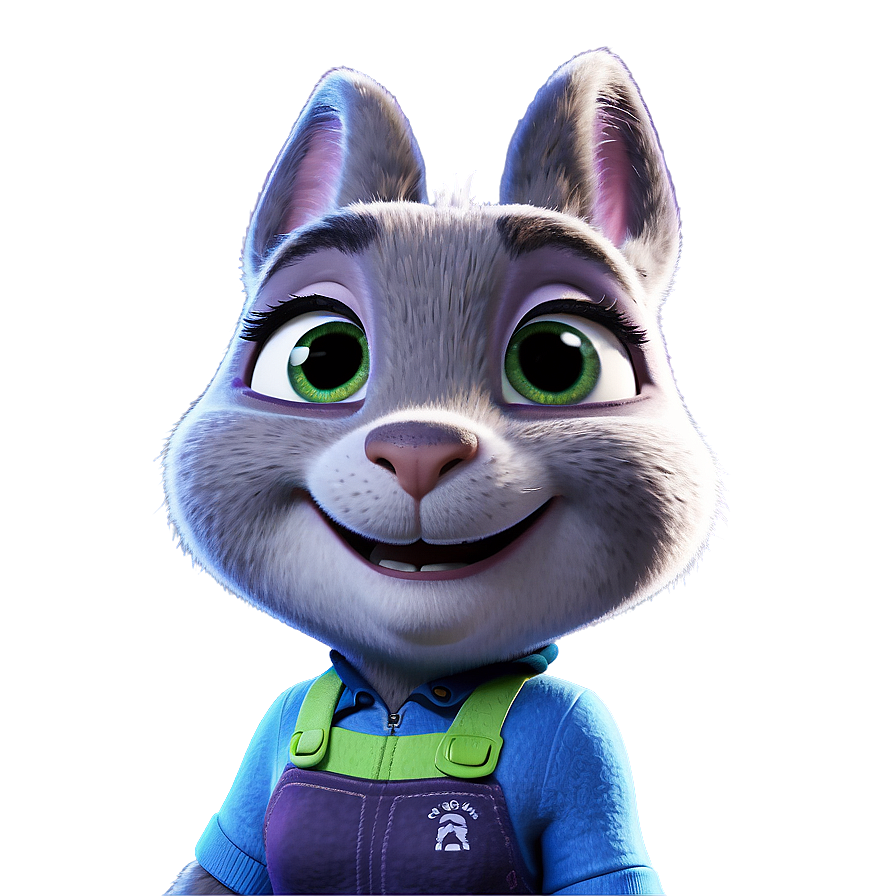 Judy Hopps Hero Pose Png 72 PNG Image