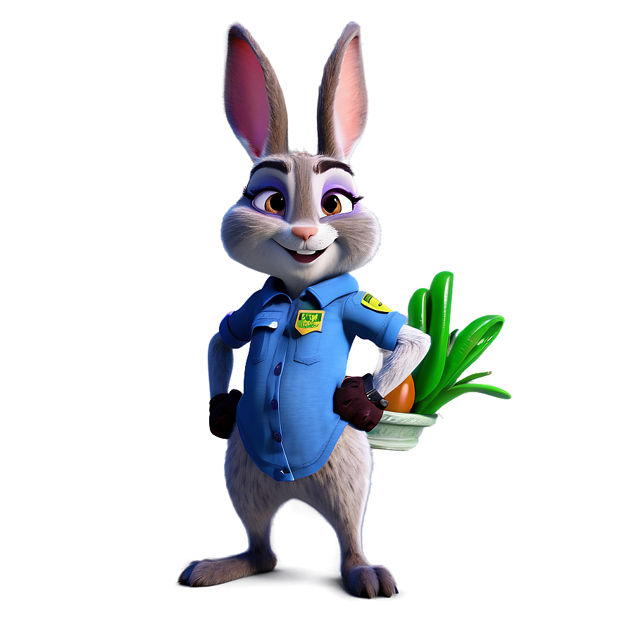 Judy Hopps Hero Pose Png 83 PNG Image