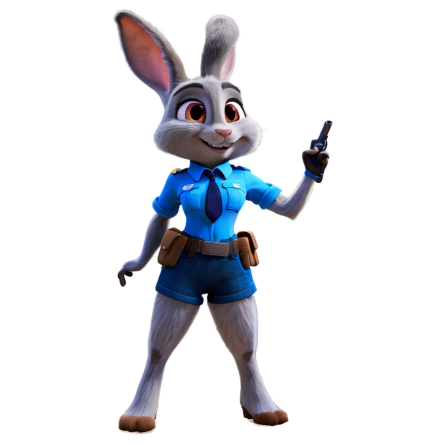 Judy Hopps In Action Png 28 PNG Image