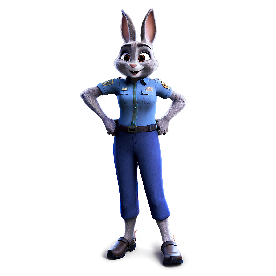 Judy Hopps Training Outfit Png Mfk59 PNG Image