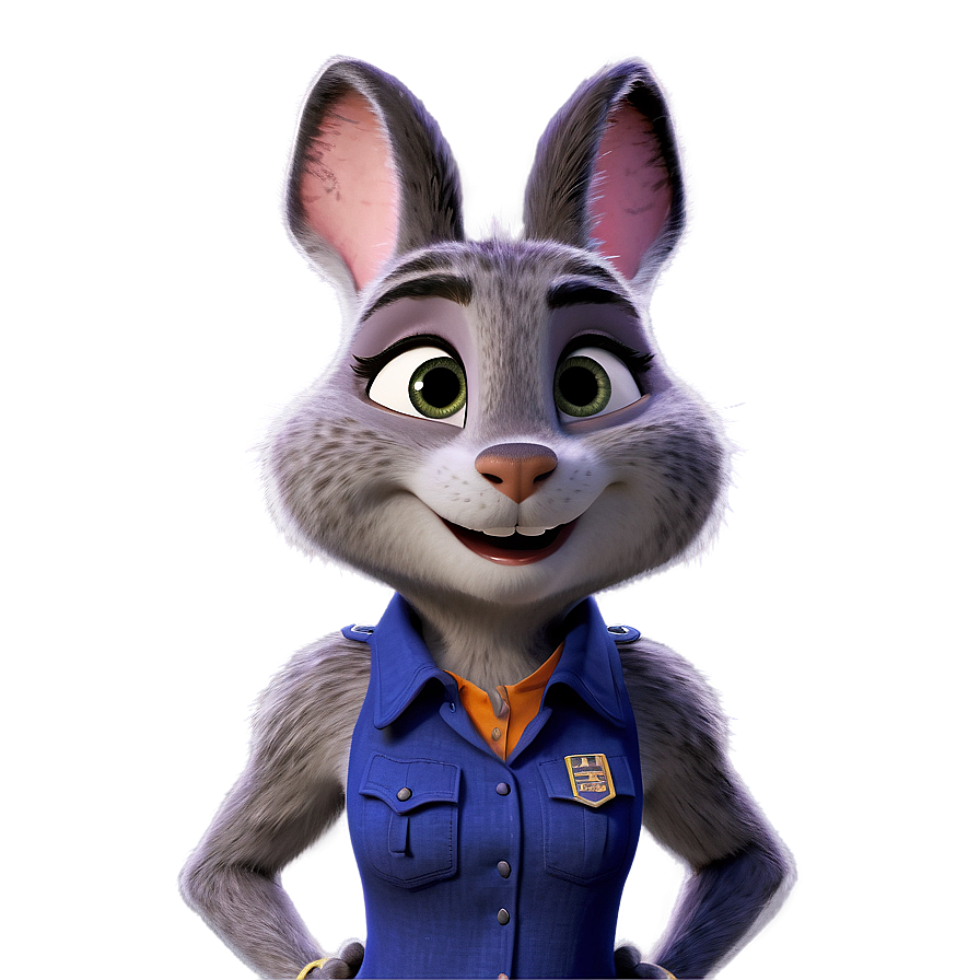 Judy Hopps Zootopia Poster Png Bnh PNG Image