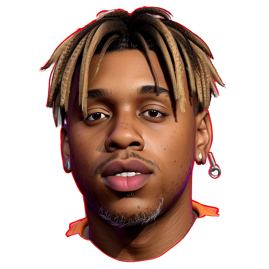 Juice Wrld 3d Model Png Hqj60 PNG Image