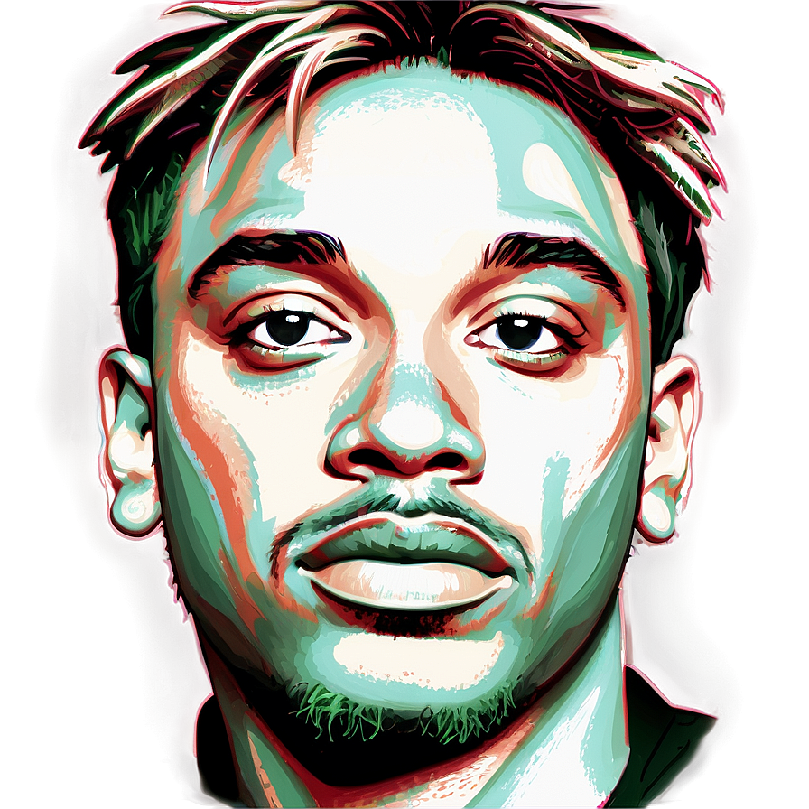 Juice Wrld Abstract Artwork Png 54 PNG Image