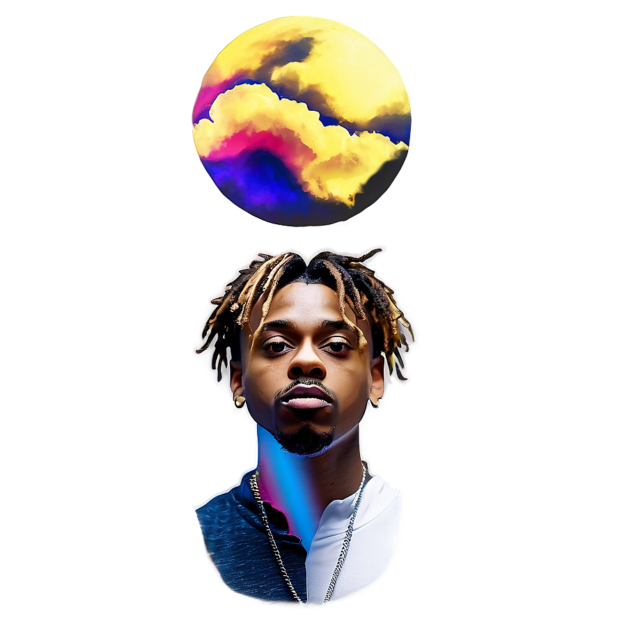 Juice Wrld Artistic Tribute Png 59 PNG Image