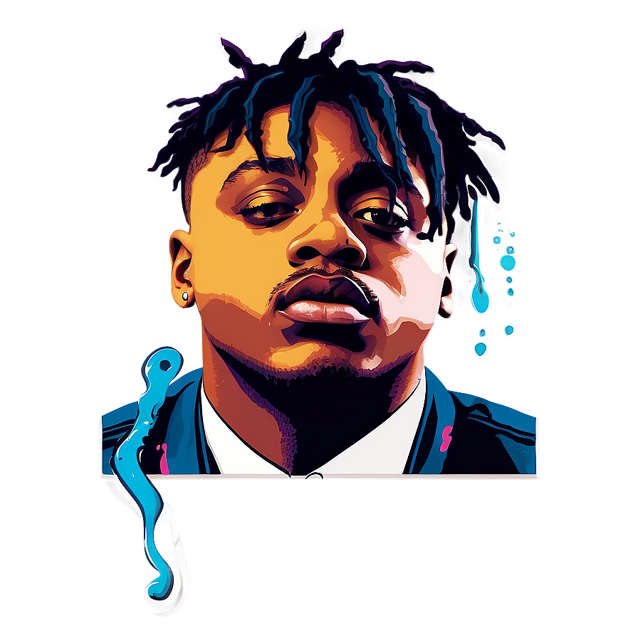 Juice Wrld Creative Vector Png Lfl84 PNG Image