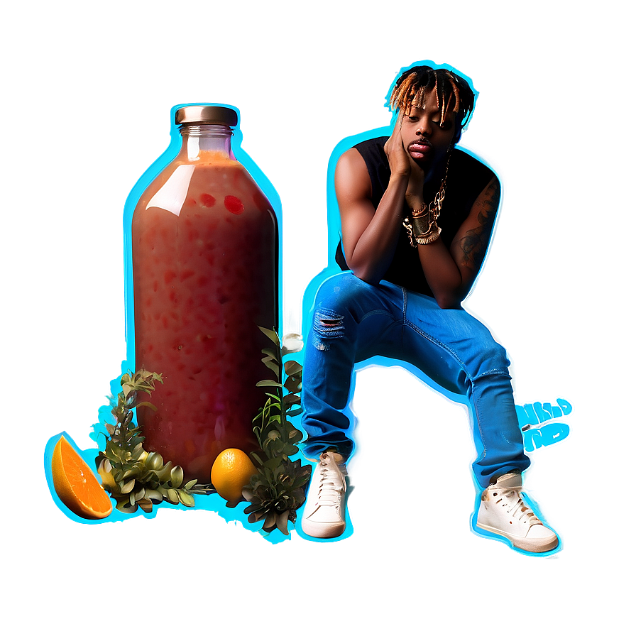 Juice Wrld Legendary Pose Png Bfm71 PNG Image