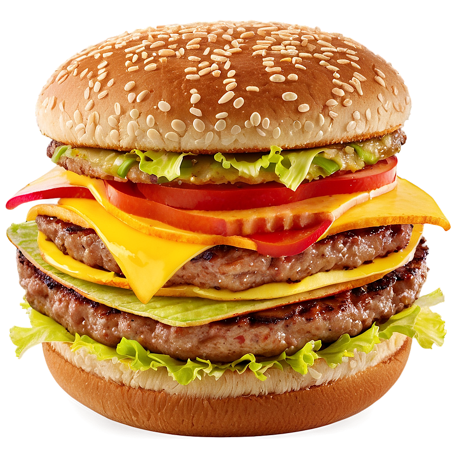 Juicy Big Mac Hamburger Png 05252024 PNG Image