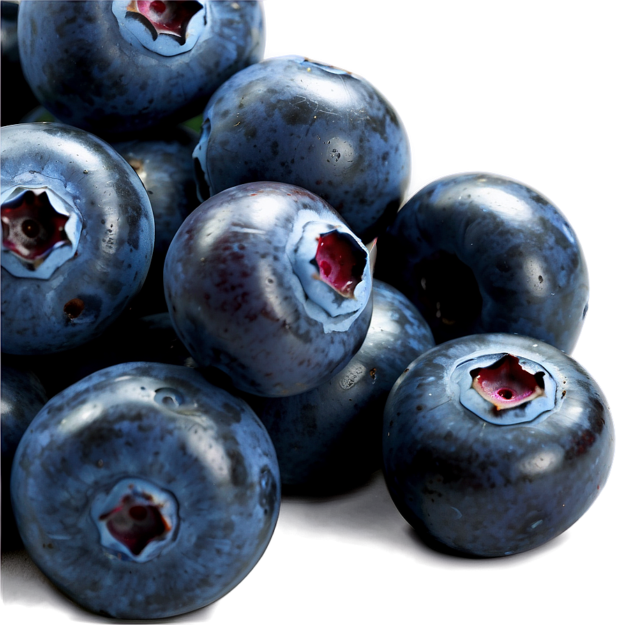 Juicy Blueberry Close-up Png Kxk PNG Image