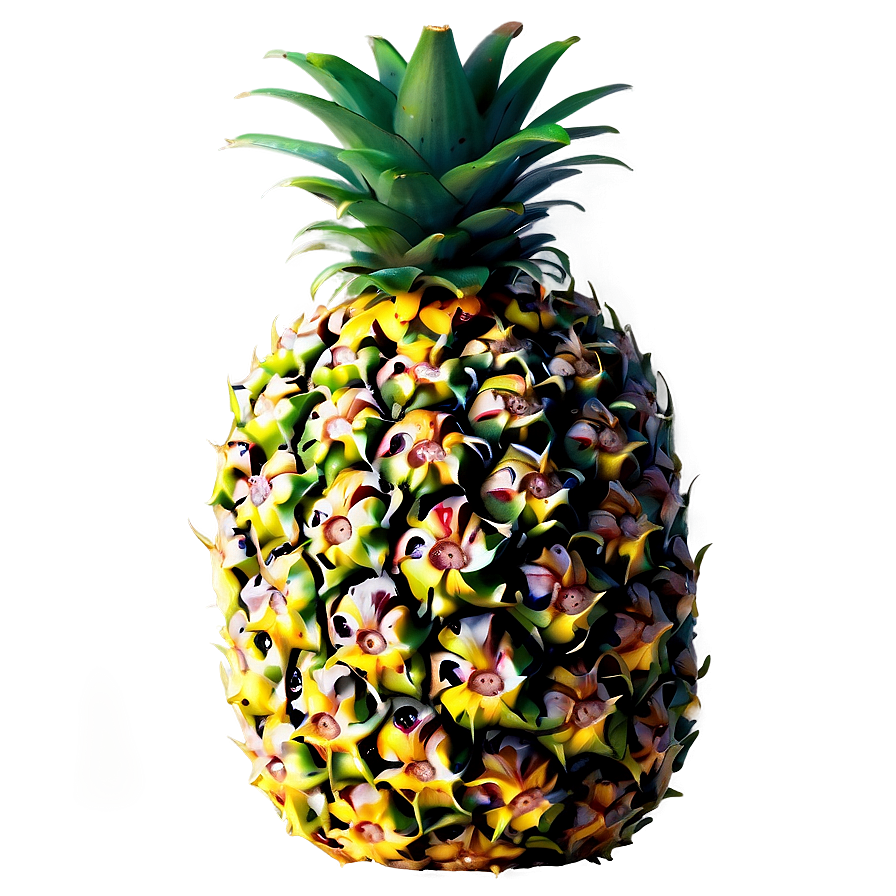 Juicy Yellow Pineapple Png 05062024 PNG Image