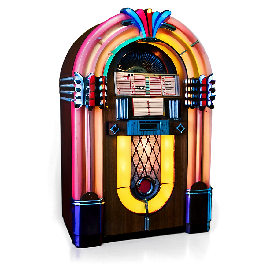 Jukebox From The 60s Png Wun65 PNG Image