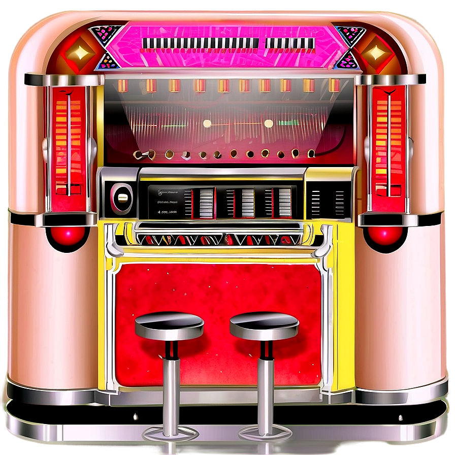 Jukebox In Bar Scene Png 06112024 PNG Image