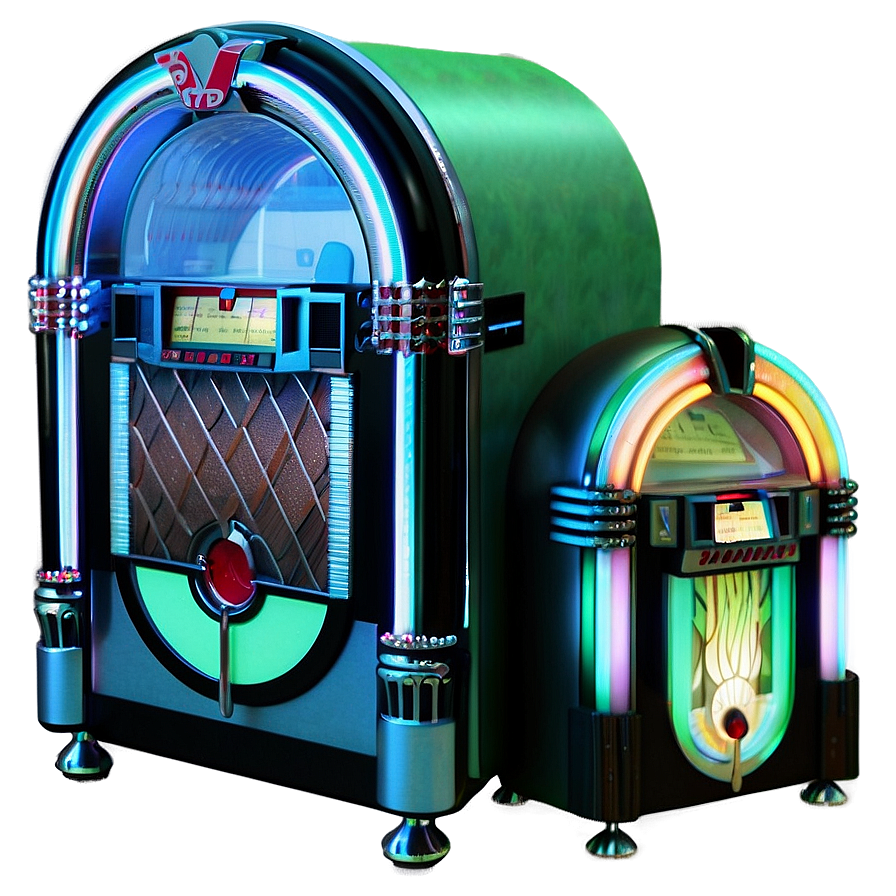 Jukebox In Record Store Png 06112024 PNG Image