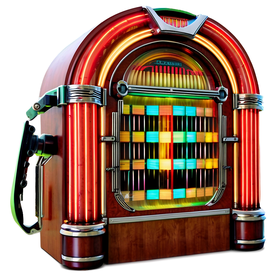 Jukebox With Headphones Png Wmv90 PNG Image