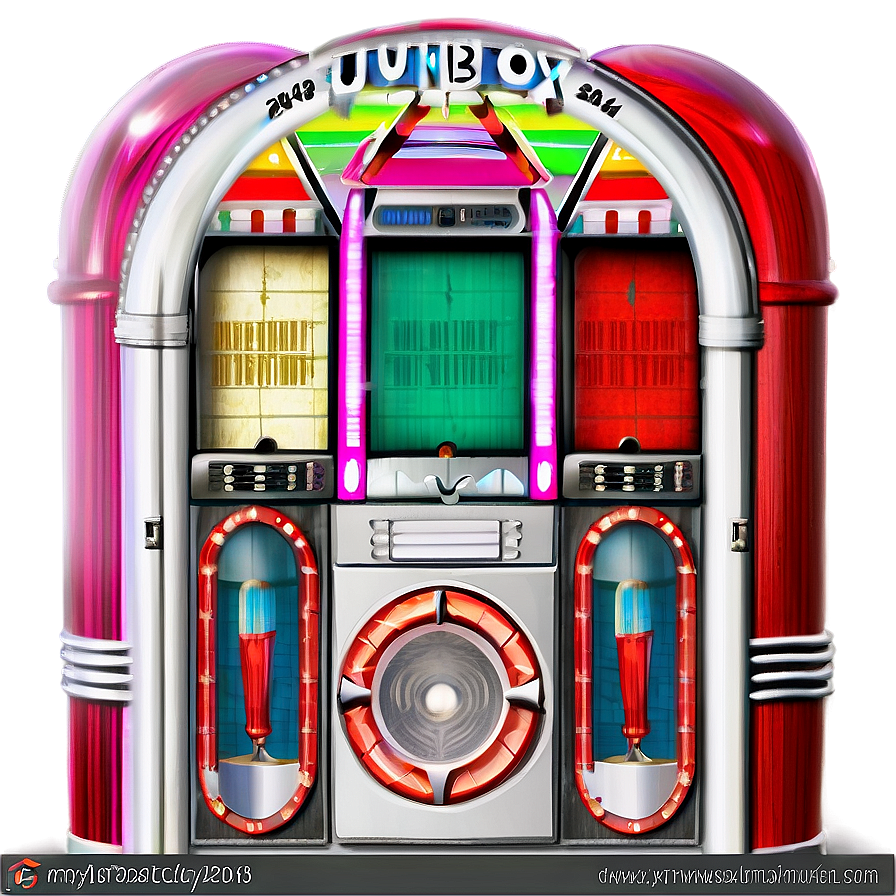 Jukebox With Karaoke Screen Png 06112024 PNG Image