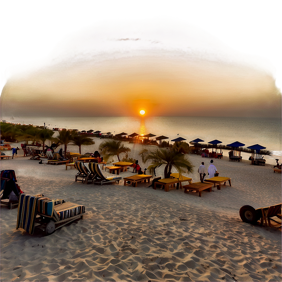 Jumeirah Beach Sunset Png Wow5 PNG Image