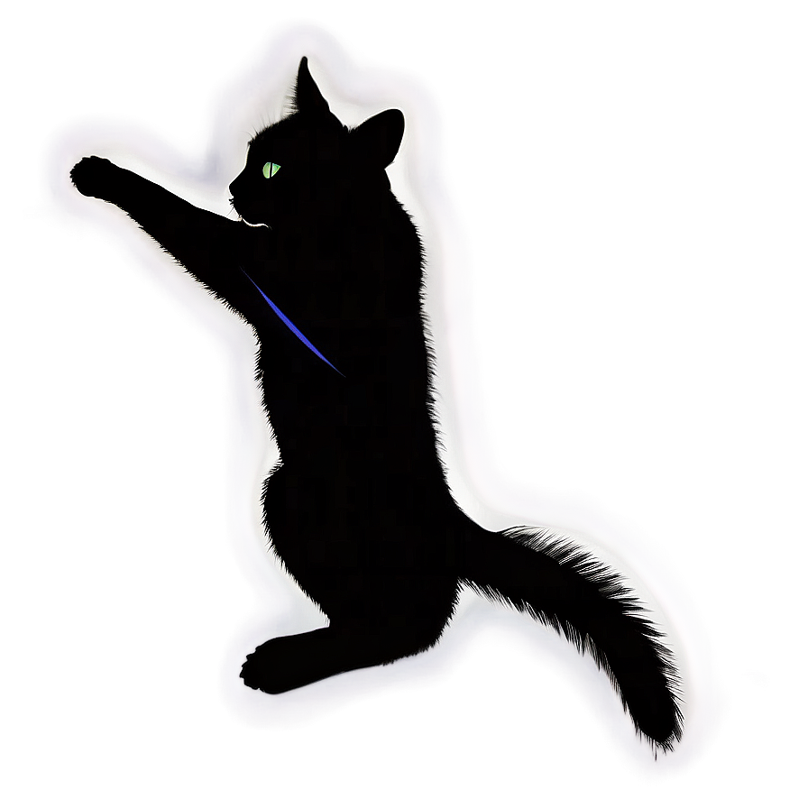 Jumping Cat Silhouette Png Kdc16 PNG Image