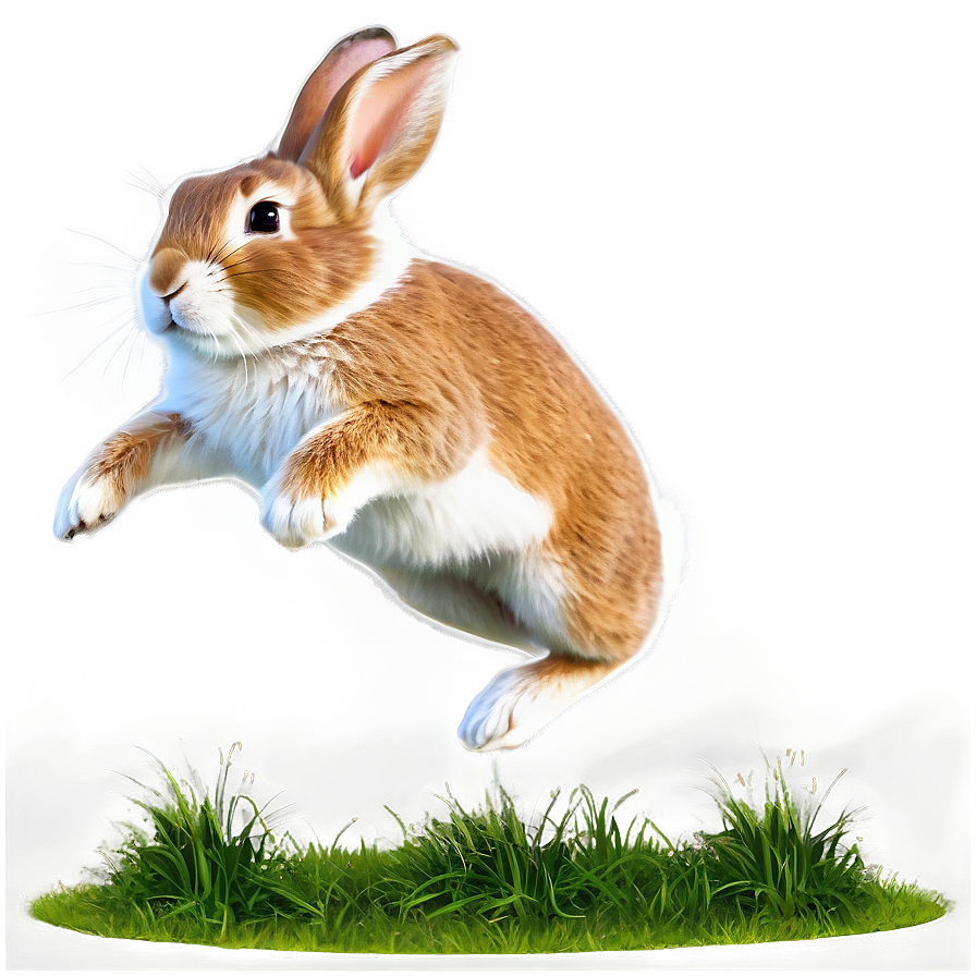 Jumping Rabbit Png 06112024 PNG Image