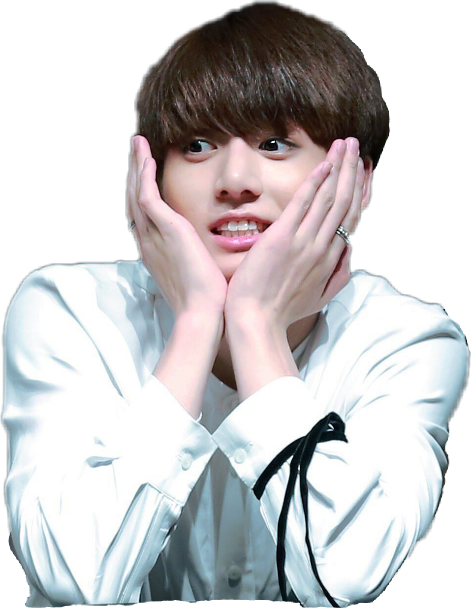 Jungkook Adorable Pose PNG Image