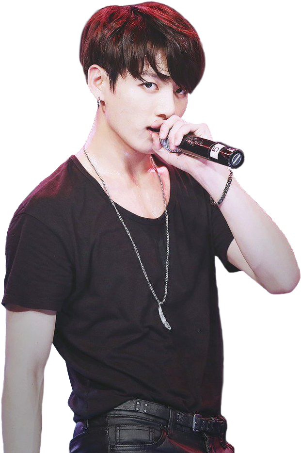 Jungkook Performing Onstage.jpg PNG Image