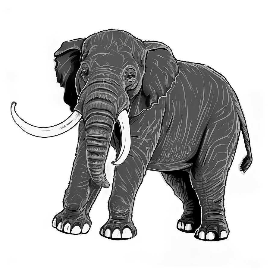 Jungle Animals Coloring Page Png 69 PNG Image