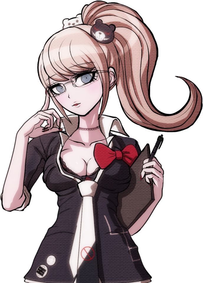 Junko Enoshima Anime Character PNG Image