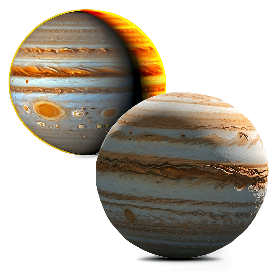 Jupiter And Europa Moon Png Oqt17 PNG Image