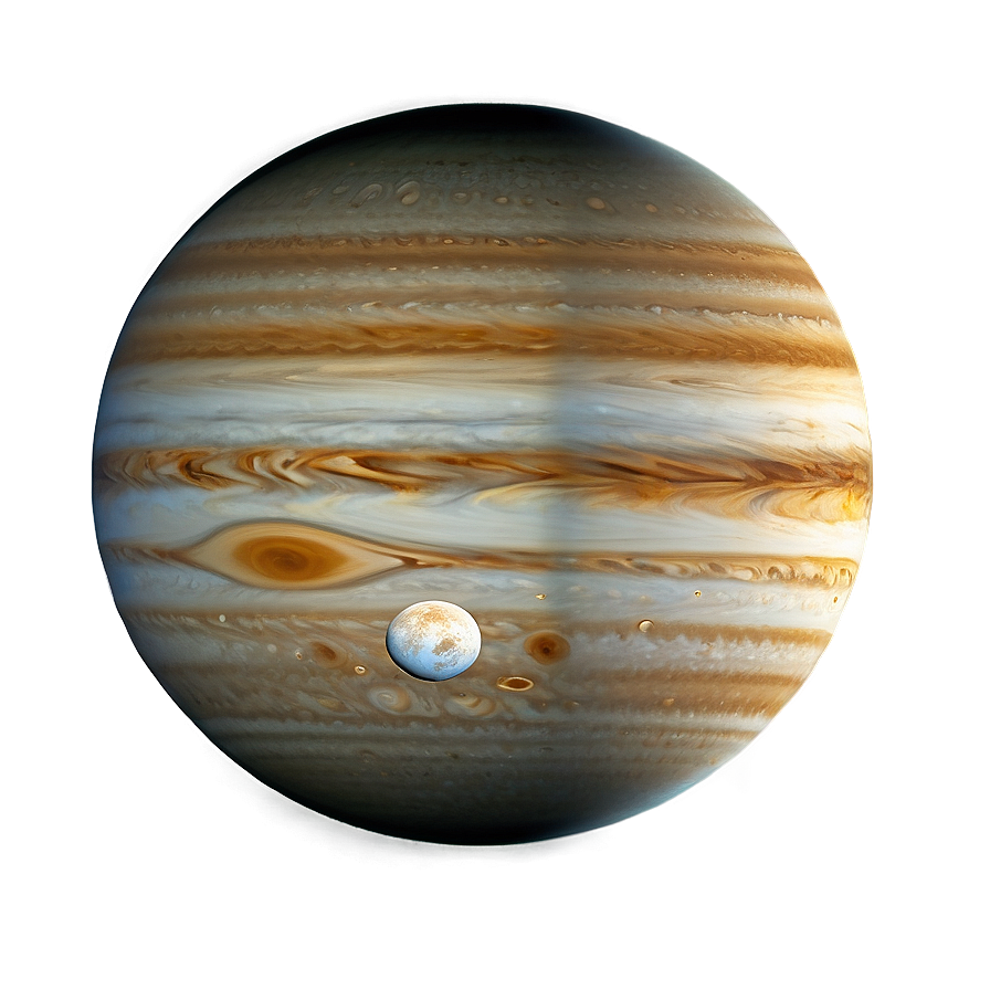 Jupiter And Io Moon Png Gga88 PNG Image