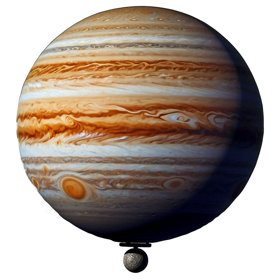 Jupiter And Spacecraft Png Ffg PNG Image