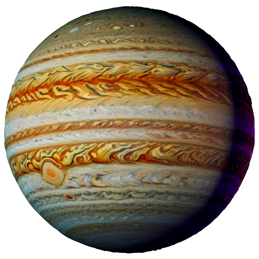 Jupiter In Full Color Png 7 PNG Image