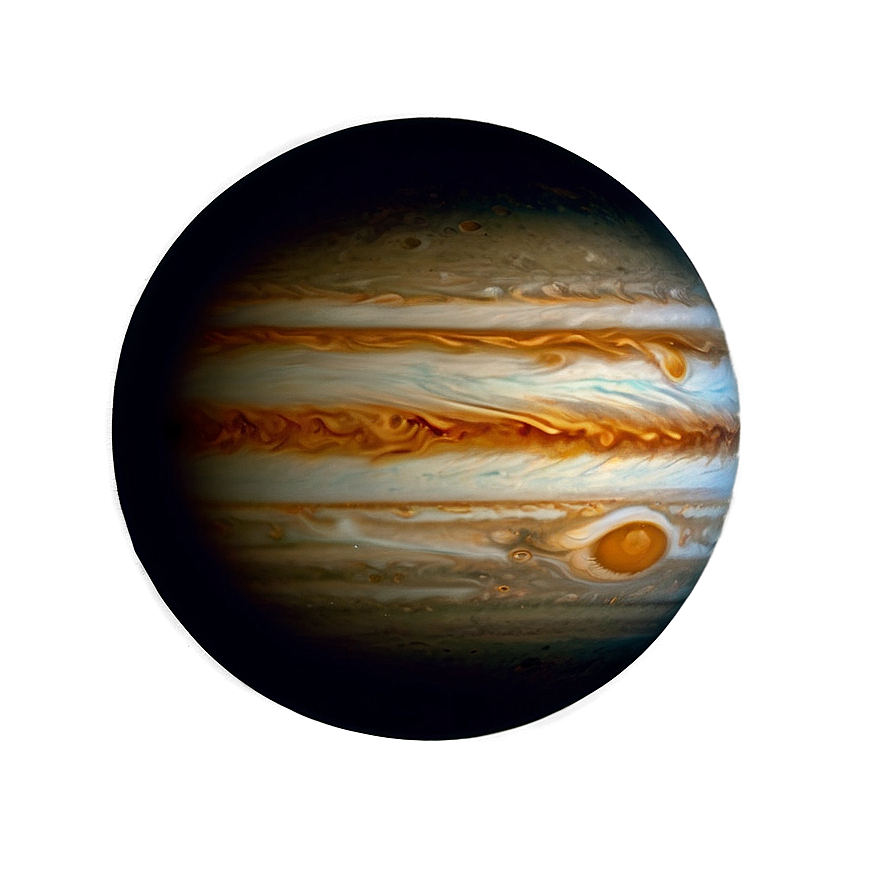 Jupiter In Solar System Png Eml PNG Image