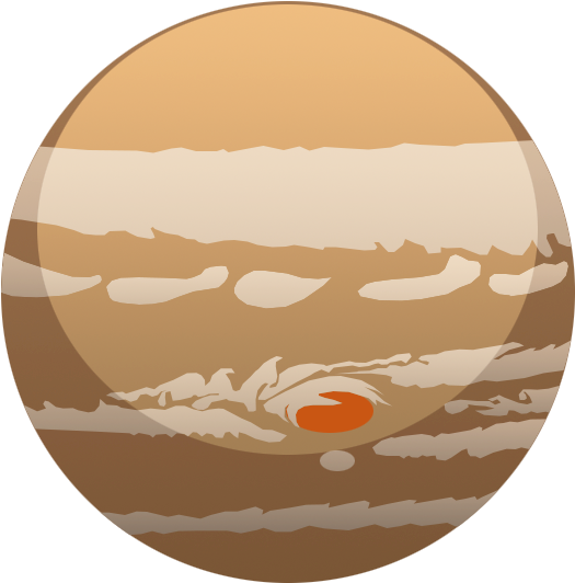 Jupiter Planet Illustration PNG Image