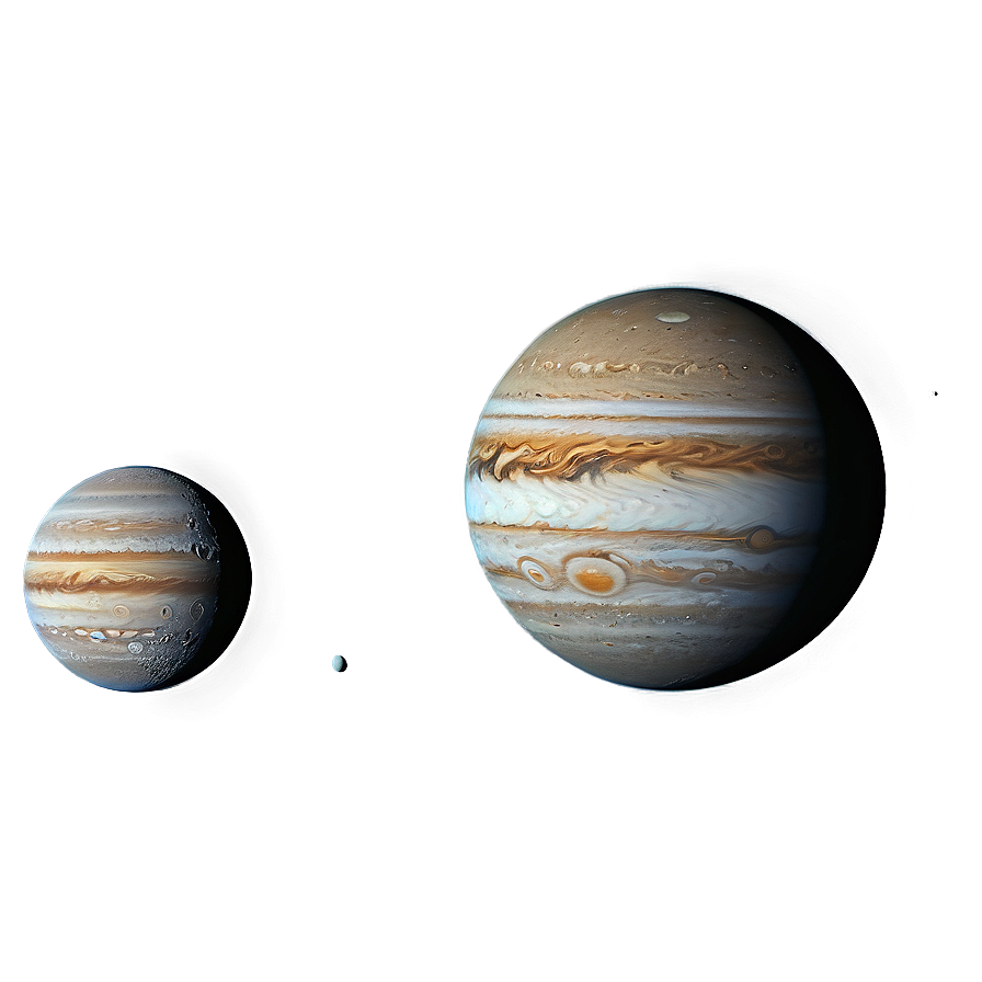 Jupiter's Moons Alignment Png Msg83 PNG Image