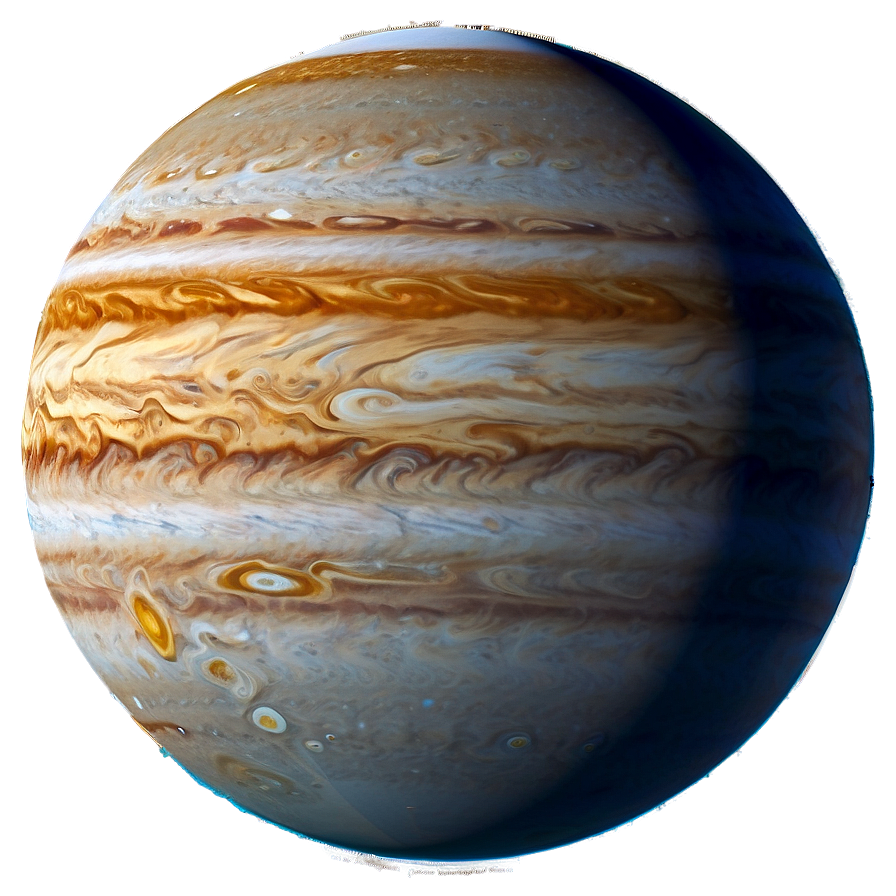 Jupiter's South Pole Png 11 PNG Image