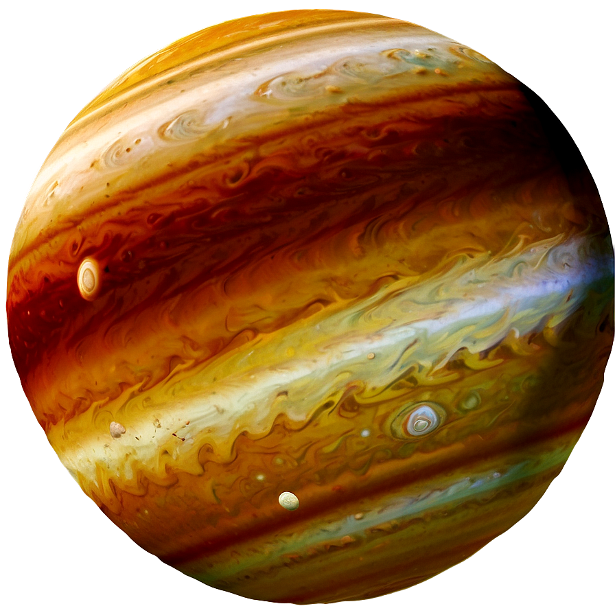 Jupiter With Stars Background Png 76 PNG Image