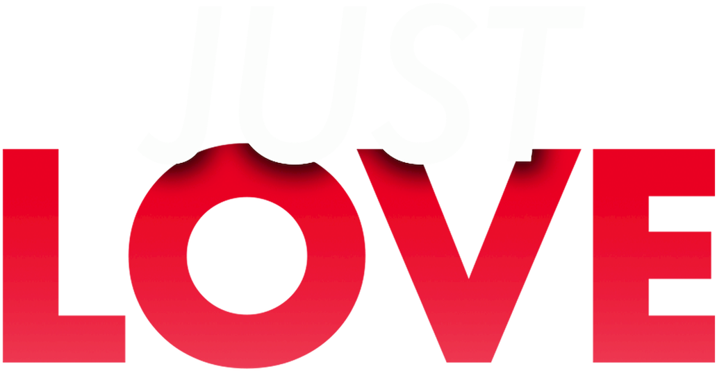 Just Love Text Graphic PNG Image