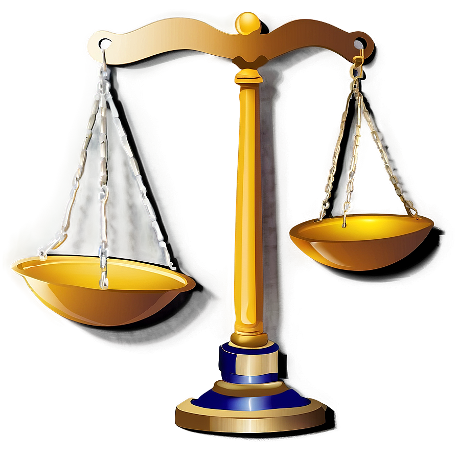 Justice Scale With Gavel Png 06132024 PNG Image