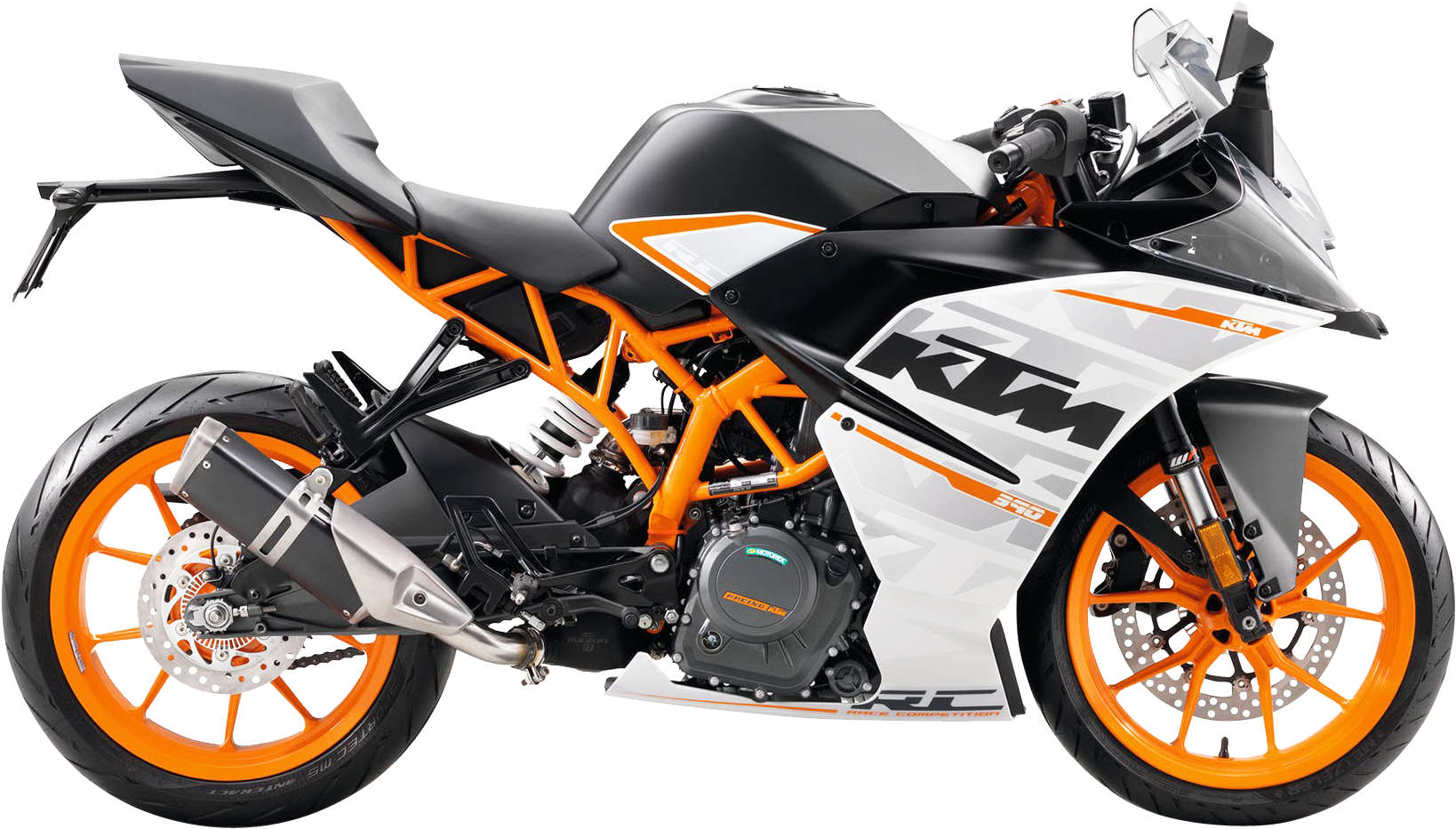 K T M Sport Motorcycle R C390 PNG Image