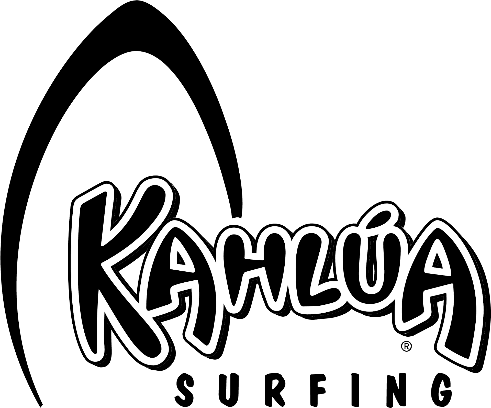 Kahlua Surfing Logo PNG Image