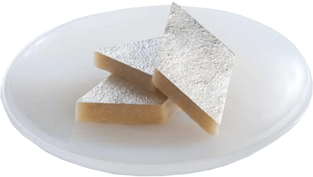 Kaju Katli Indian Sweet Delicacy PNG Image