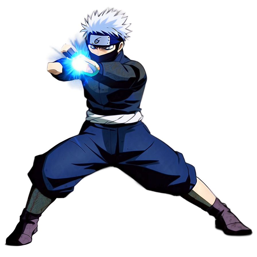 Kakashi Chidori Attack Png Ijf38 PNG Image