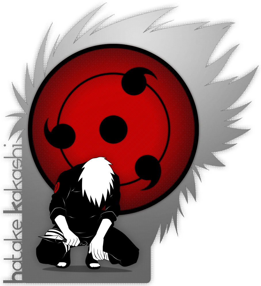 Kakashi_ Sharingan_ Background PNG Image