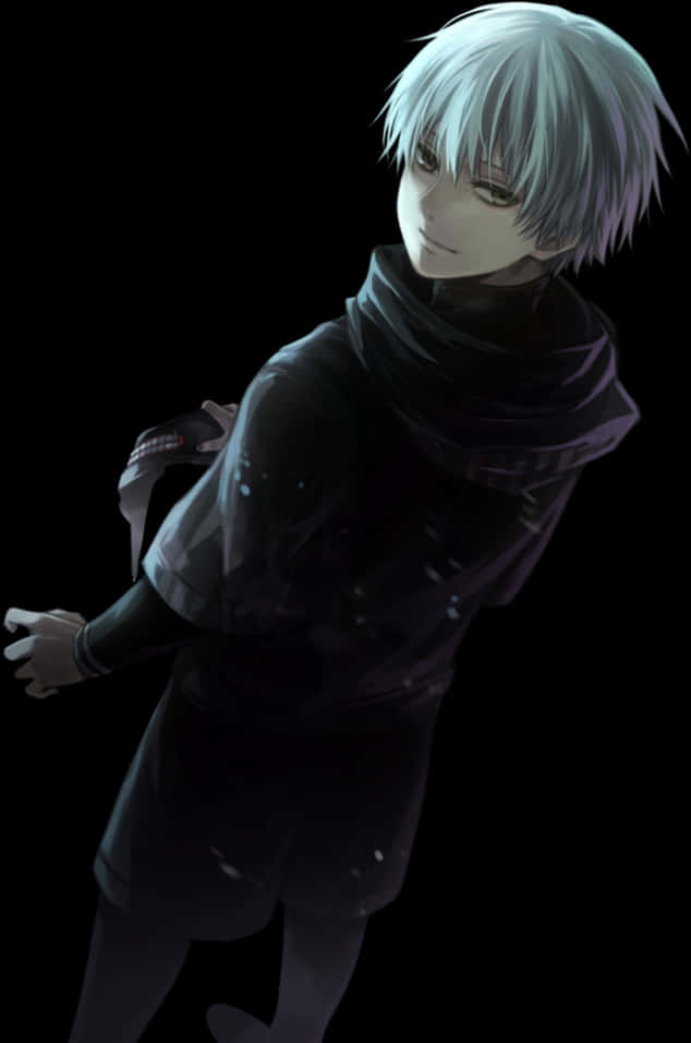 Kaneki Ken Portrait Tokyo Ghoul PNG Image