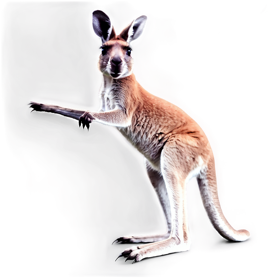 Kangaroo Hopping Png Cvk69 PNG Image