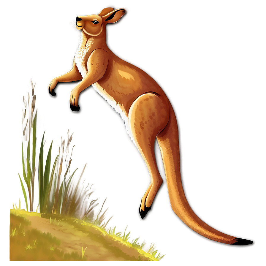 Kangaroo Jumping Clipart Png 22 PNG Image