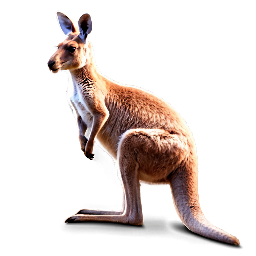 Kangaroo Side View Png Cwq PNG Image