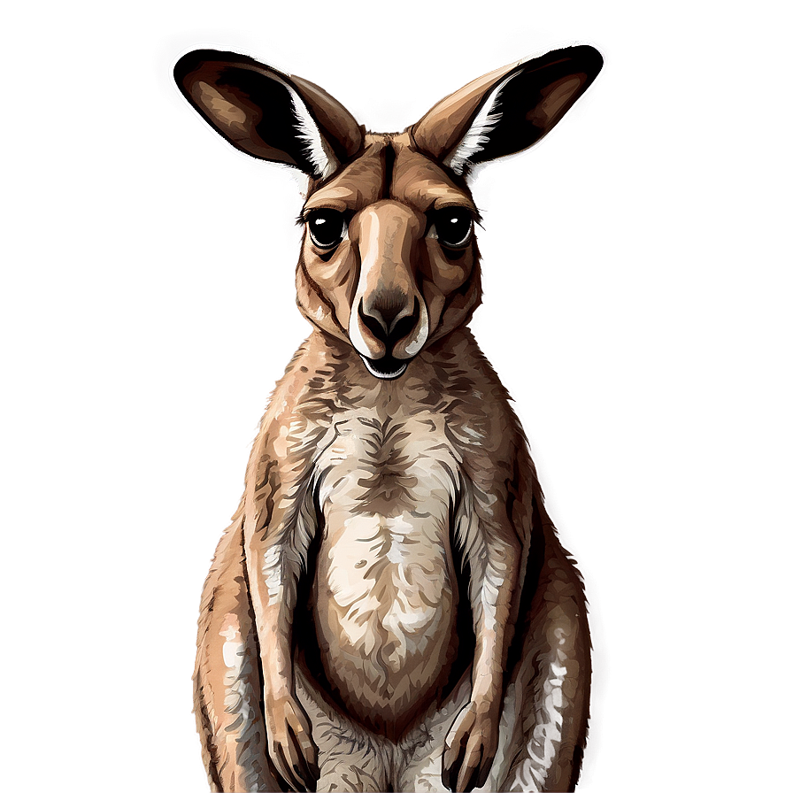 Kangaroo Vector Png Yqt42 PNG Image