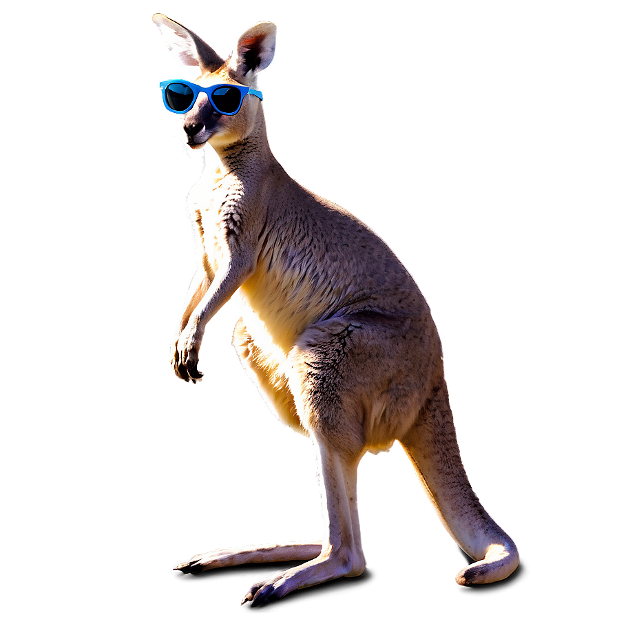 Kangaroo With Sunglasses Png 05212024 PNG Image