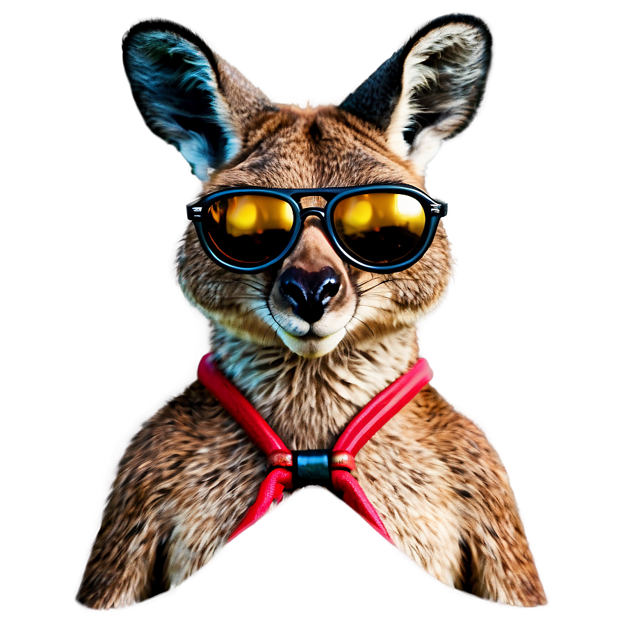 Kangaroo With Sunglasses Png 59 PNG Image