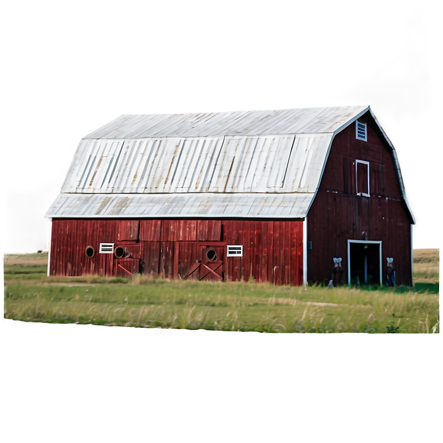 Kansas Country Barn Png 06202024 PNG Image